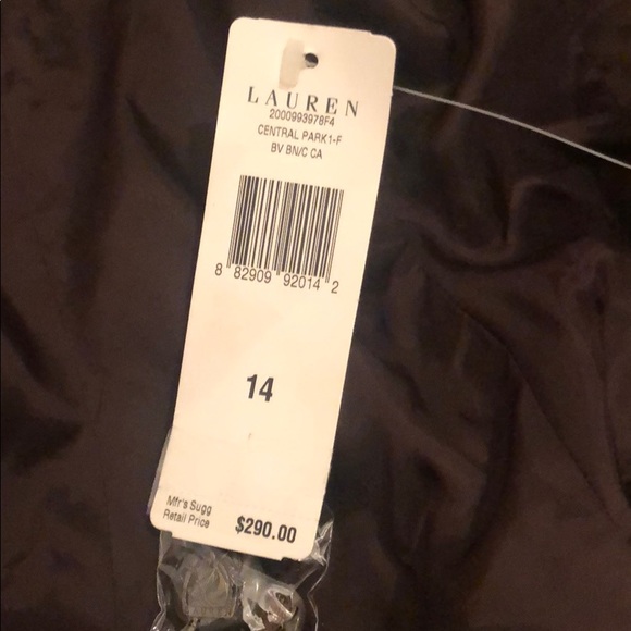 Ralph Lauren Herringbone Riding Jacket Size 14 - Picture 9 of 11